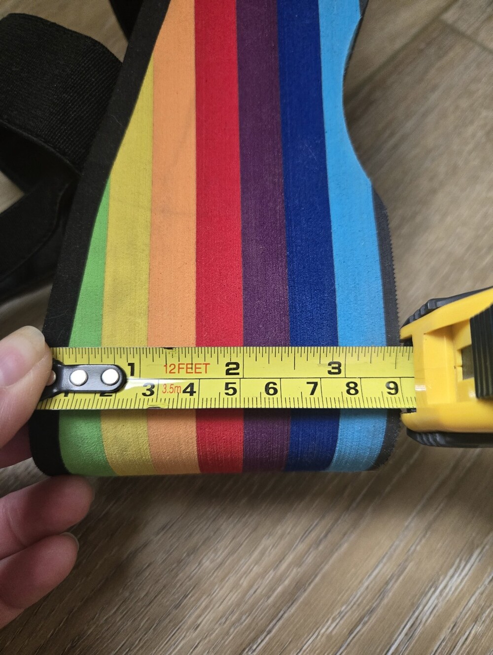 Madden Girl "Keeli" Rainbow Wedge Platform Sandals, 8 - Picture 10 of 13